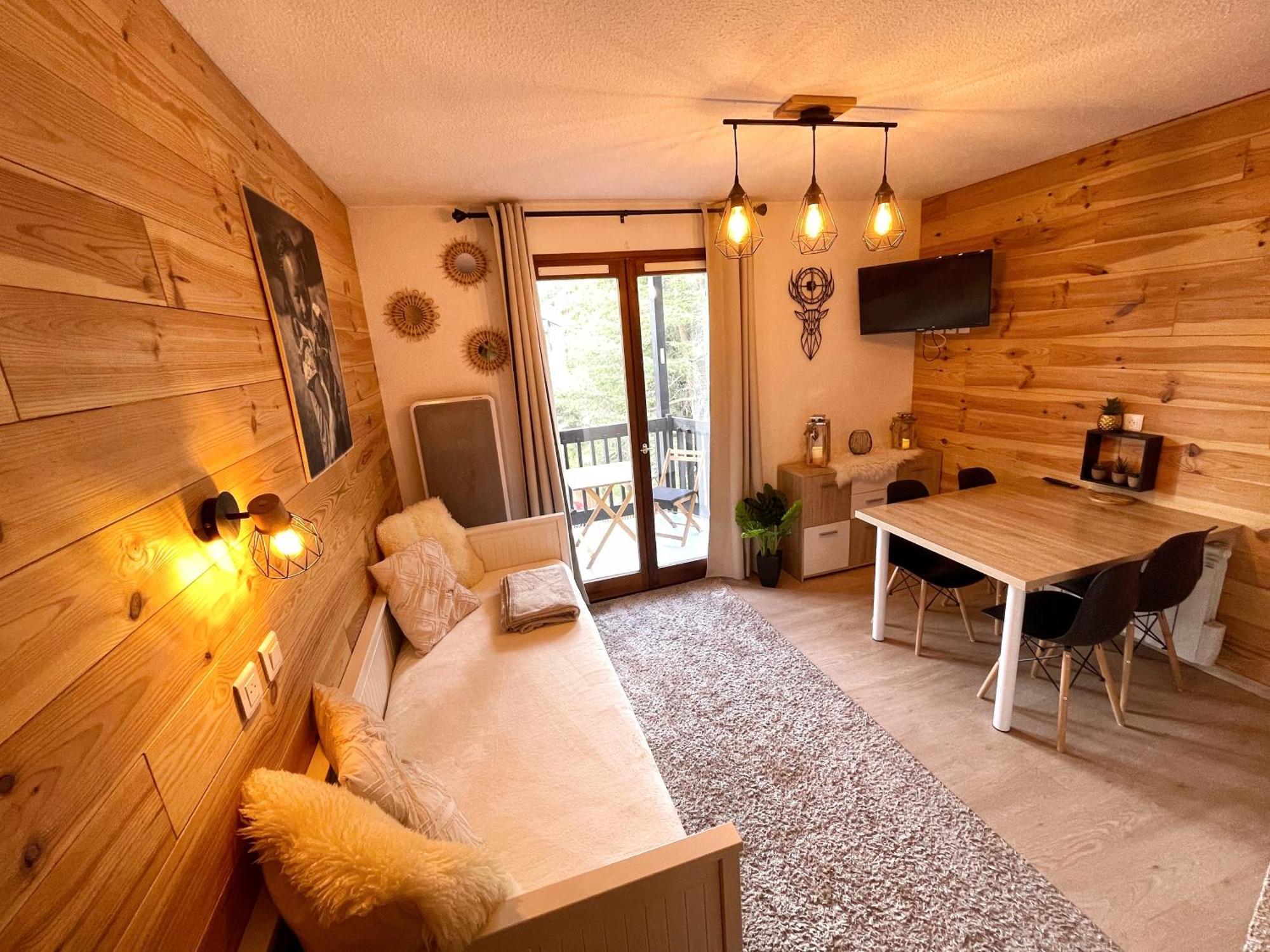 Chalereux Studio A La Montagne Auron Eksteriør bilde