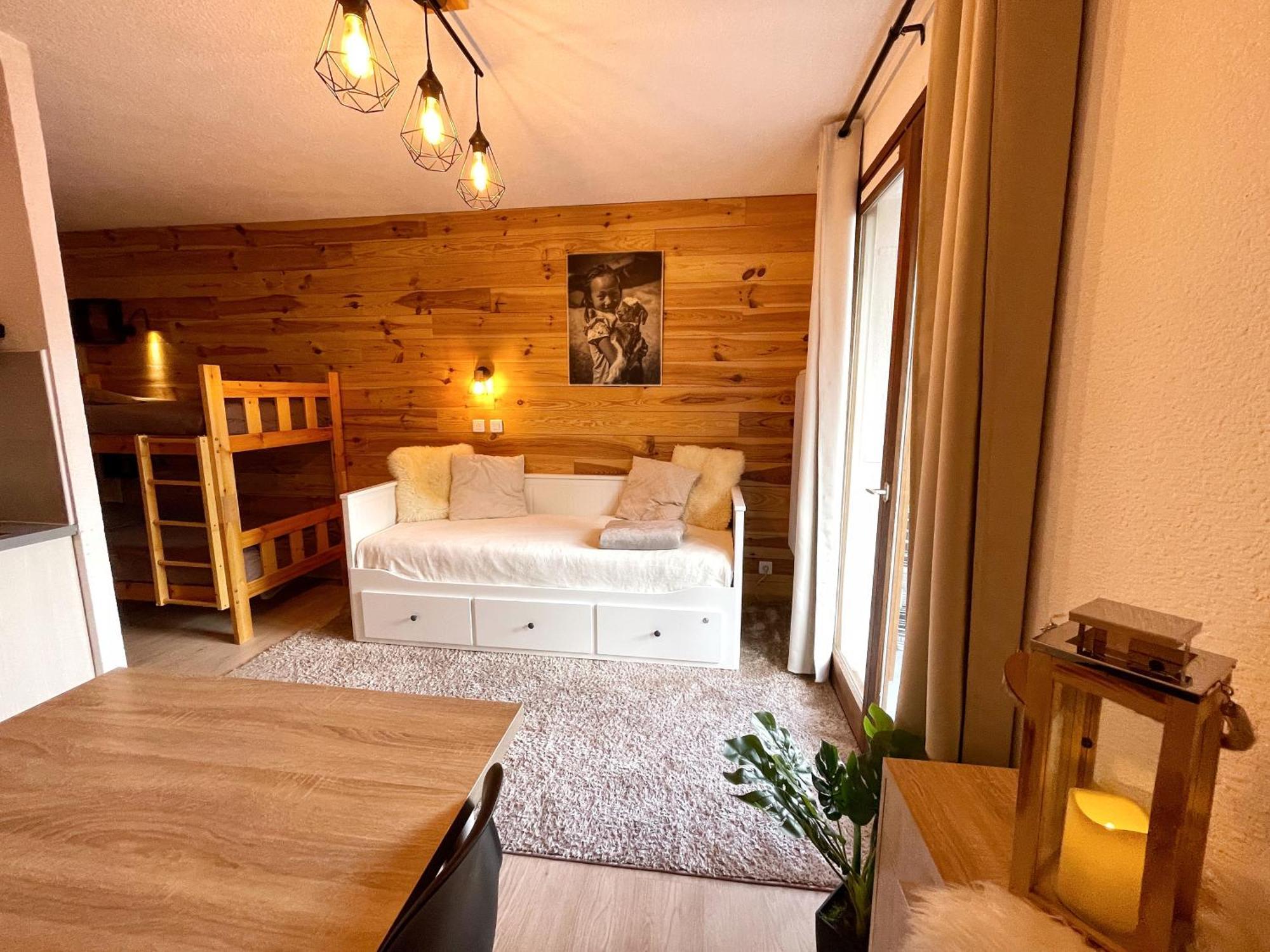 Chalereux Studio A La Montagne Auron Eksteriør bilde