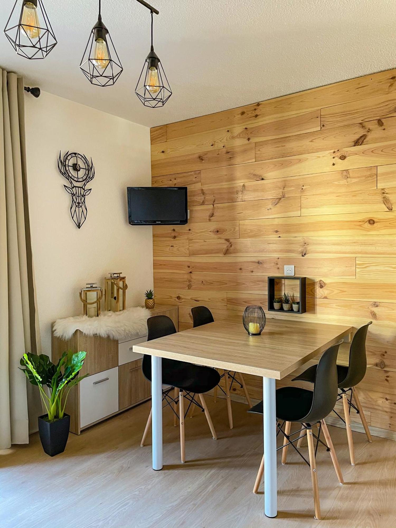 Chalereux Studio A La Montagne Auron Eksteriør bilde