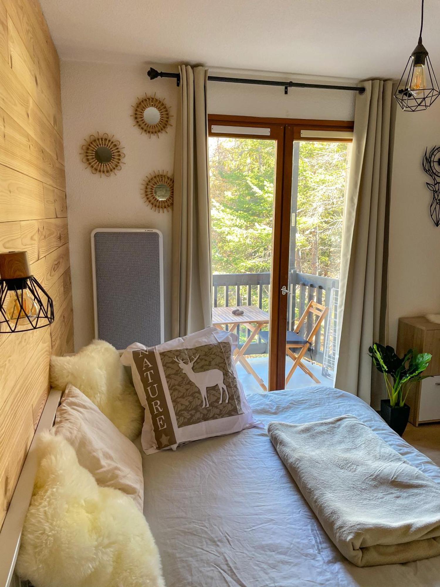 Chalereux Studio A La Montagne Auron Eksteriør bilde