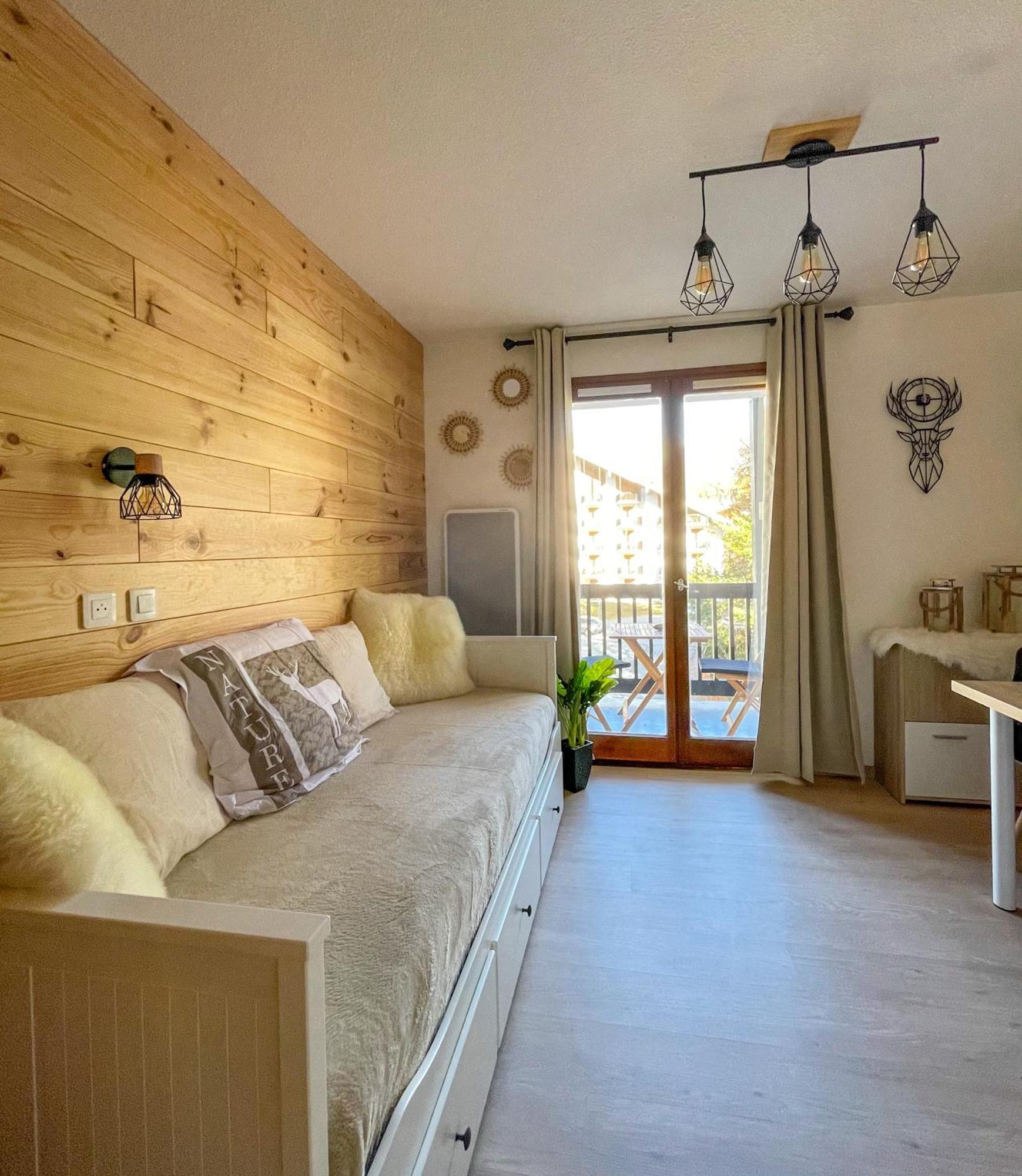 Chalereux Studio A La Montagne Auron Eksteriør bilde